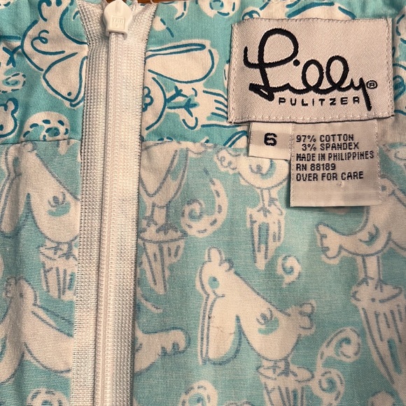Lilly Pulitzer Pelican patter. Skort (Size 6) - Picture 5 of 8